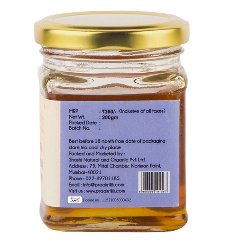 Raw Adivasi Honey  | 200 G | Praakritik